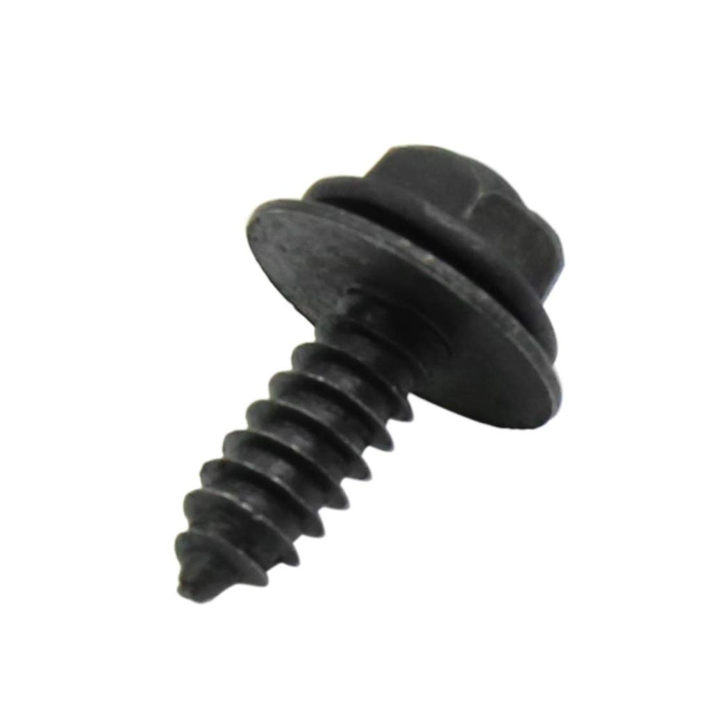 uxcell Stainless Steel Screws 6.5 x 24mm Stainless Steel Black