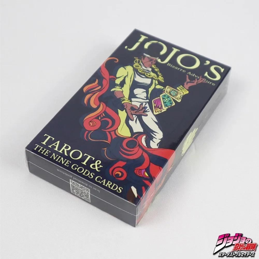 31pcs/Set Anime JoJo's Bizarre Adventure Kujo Jotaro Cosplay Tarot Paper Poker Card Board Game Props