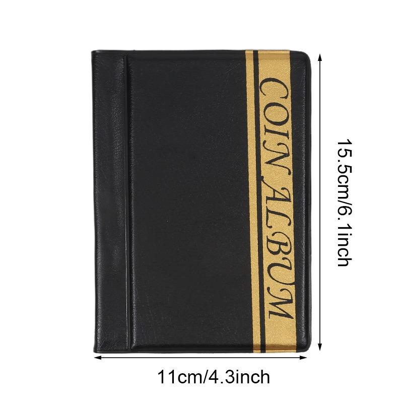For Collector Home Decor Craft Gift Coin Album Multi-kinetic Collection PVC Coins Book Collectors 120 Grids