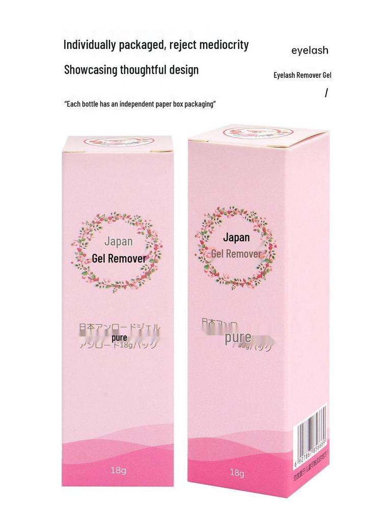 Japanese Gentle Fragrant Eyelash Extension Remover Gel