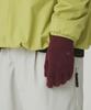Snow Peak Washable Wool Knit Gloves and Burgundy 2 AC-25AU025, Men's Women's,