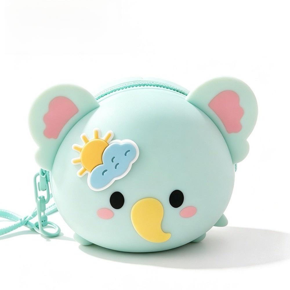 Silicone Soft Stationery Bag Large Capacity Foldable Pen Bag Pencil Pouch  Boys And Girls