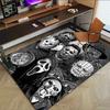 Horror Icons Collage Carpet For Playroom Bedroom Living Room Sofa Home Decorkids Game Area Rug Nonslip Floor Mat