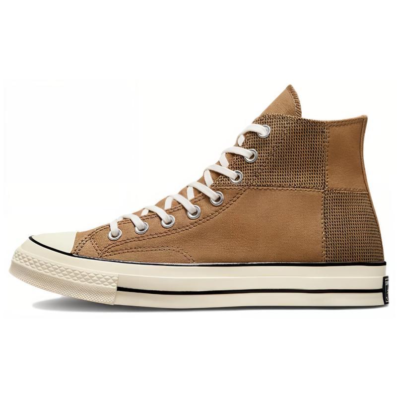 Converse 1970s Trendy Casual High-Top Canvas Shoes Unisex Brown