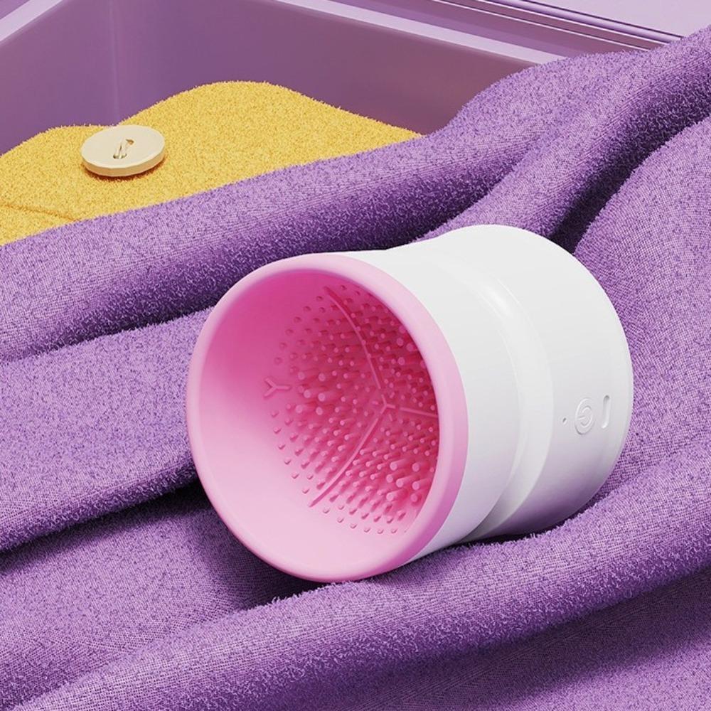 Portable Makeup Brush Cleaner Machine USB Brush Scrubber Lazy Cleaning Brush Tool  Beauty Tool