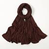 Premium Jersey Hijab Scarf For Muslim Women Turban Femme Africaine Hijabs For Woman Head Wrap Hoofddoek Headscarf Ramadan