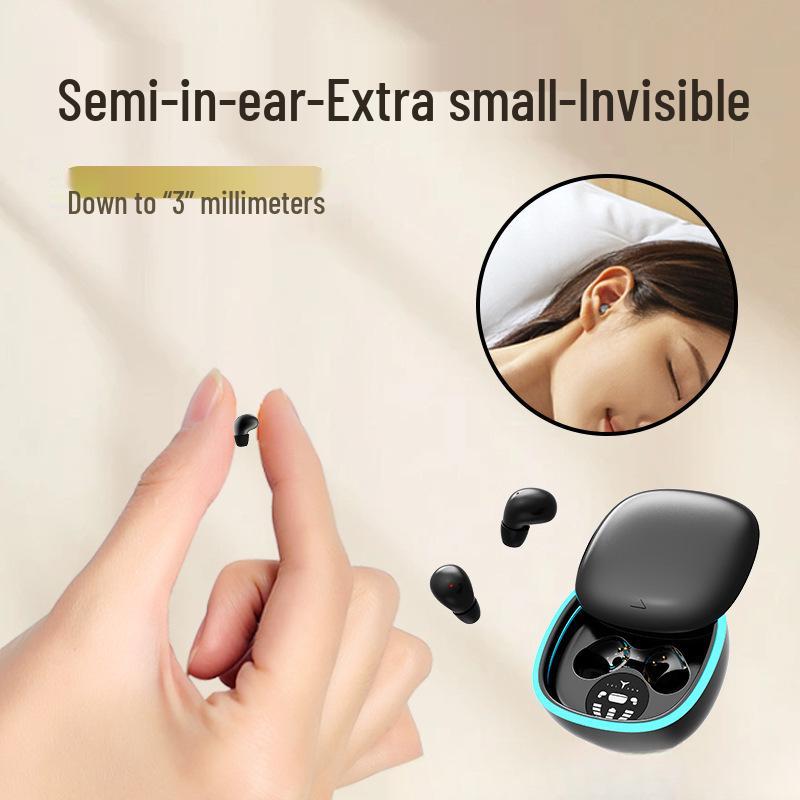 Wireless Mini In-Ear Headphones with Deep Bass and Extended Battery Life for Comfortable Sports Use