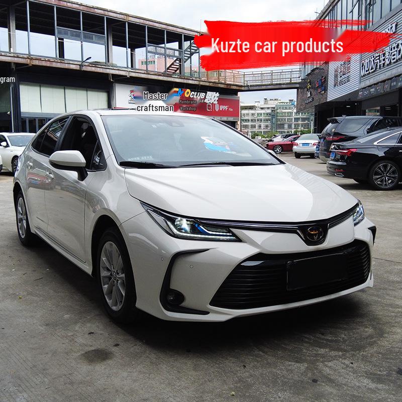 Compatible with 2019-2022 Corolla: Bi-Beam LED Streamer Lens Headlight Assembly