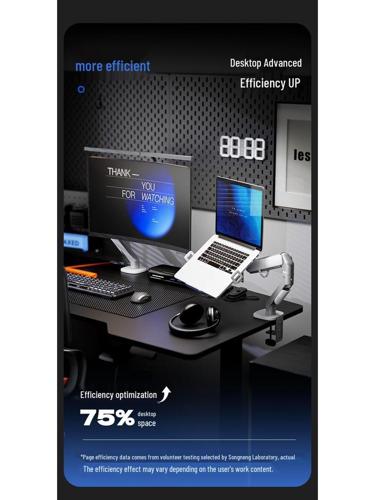SONGMONITOR T6G Mechanical Arm Desk Stand