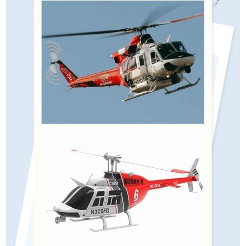 SOWOFA Helicopter Remote Control Multi-Purpose Helicopter with 6-Axis Gyroscope, High Suspension Barometer, High-Flow Optical Positioning (Dual Batter