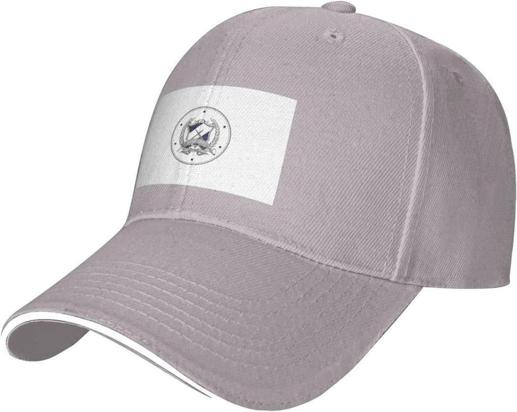 San Salvador Flag Emblem Baseball Cap Polyester Casual Sun Protection Adjustable Hat For Women Unisex