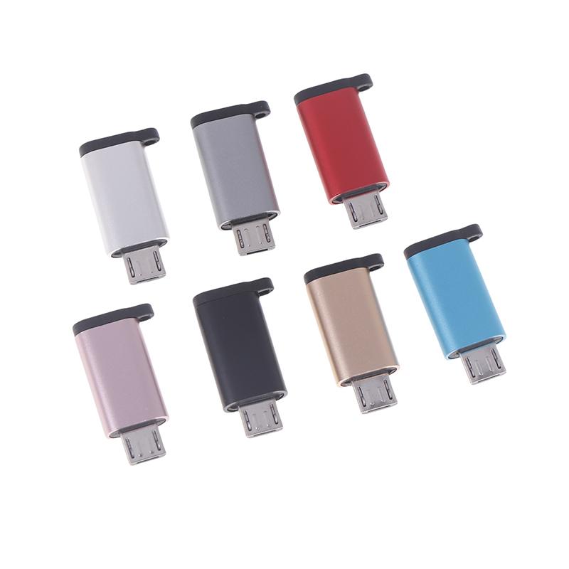 Conector adaptor USB tip C la micro USB pentru tableta telefon Convertor micro usb mascul la tip C femela pentru cablul de incarcare a telefonului