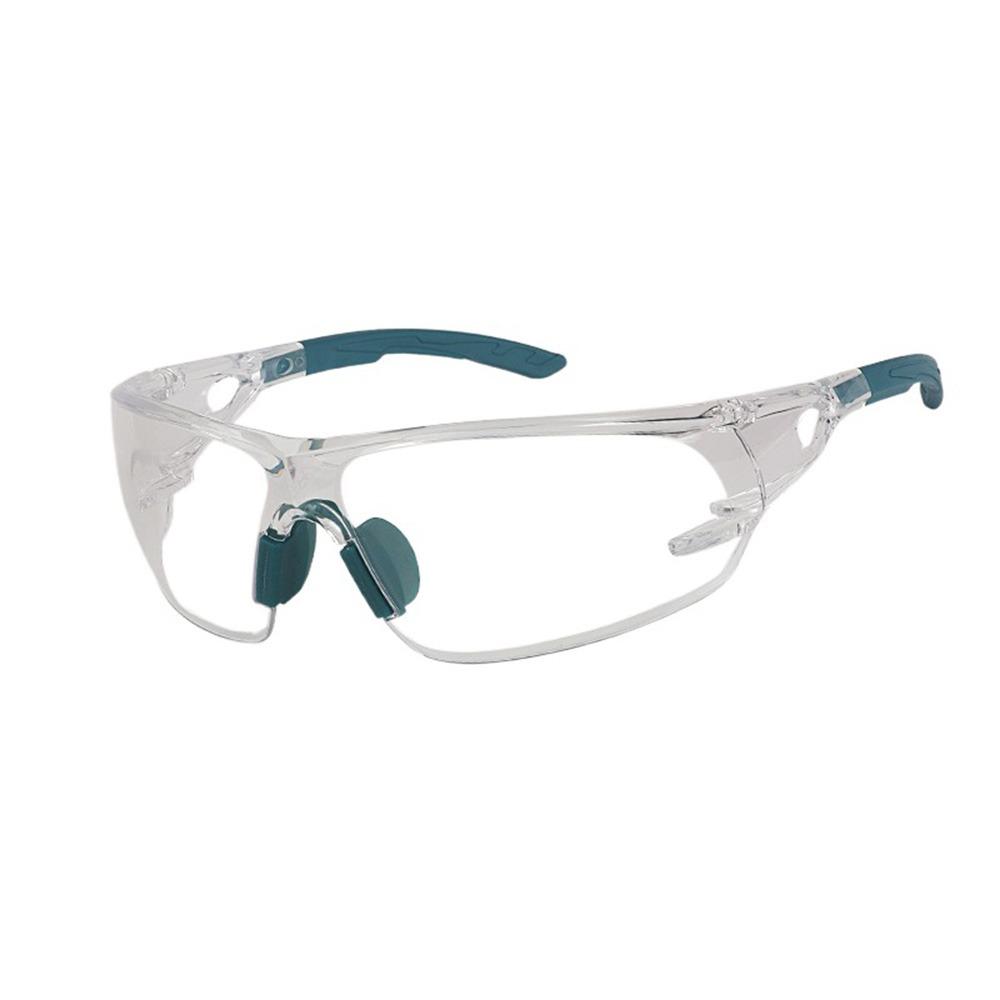 

Ветро- и пылезащитные прозрачные спортивные очки, противоударные защитные очки для бега Green Clear