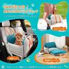 Meowzaar Dog Car Car Dog Driving Passenger Seat Small Pet Driving Pockets On Both Car Pet Detachable Easy To Going Outdoor Bed, Seat, Pet-only,