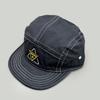 Spring And Summer American Retro Embroidery Triangle Letter Baseball Hat Men'S And Women'S Sunshade Flat Brim Niche Cap