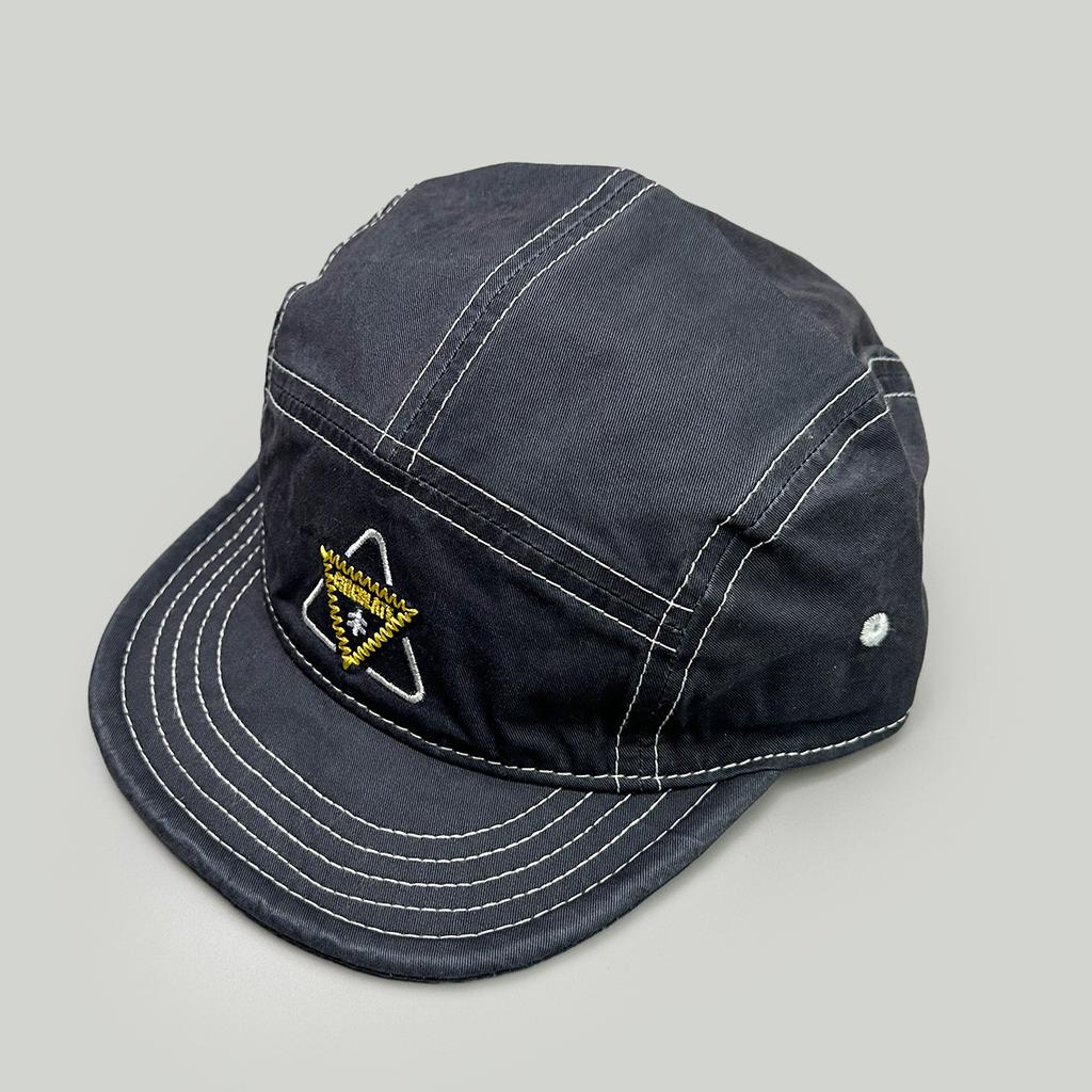 Spring And Summer American Retro Embroidery Triangle Letter Baseball Hat Men'S And Women'S Sunshade Flat Brim Niche Cap