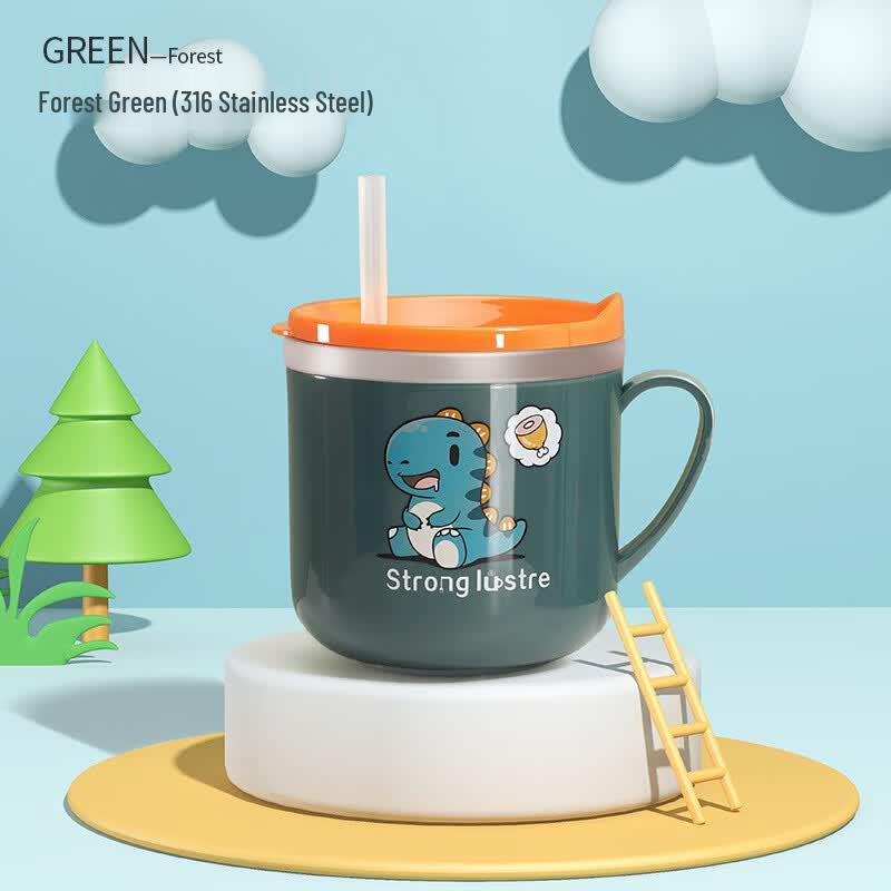 OLOEY Kids 316 Stainless Steel Insulated Straw Cup