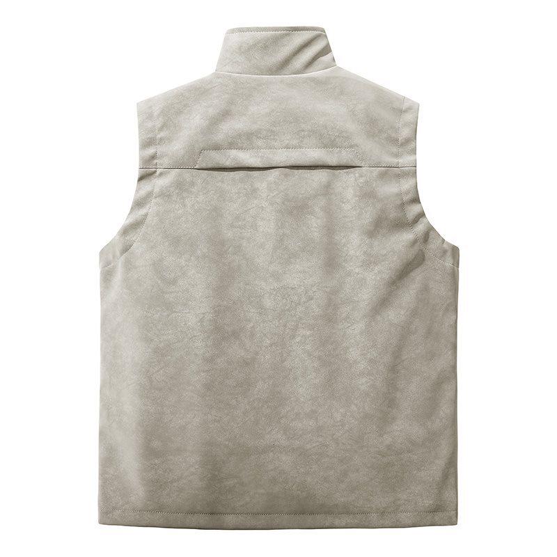 2026 Stylish Leather Vest: Comfortable, Durable, Windproof & Rainproof Autumn/Winter Sleeveless Top