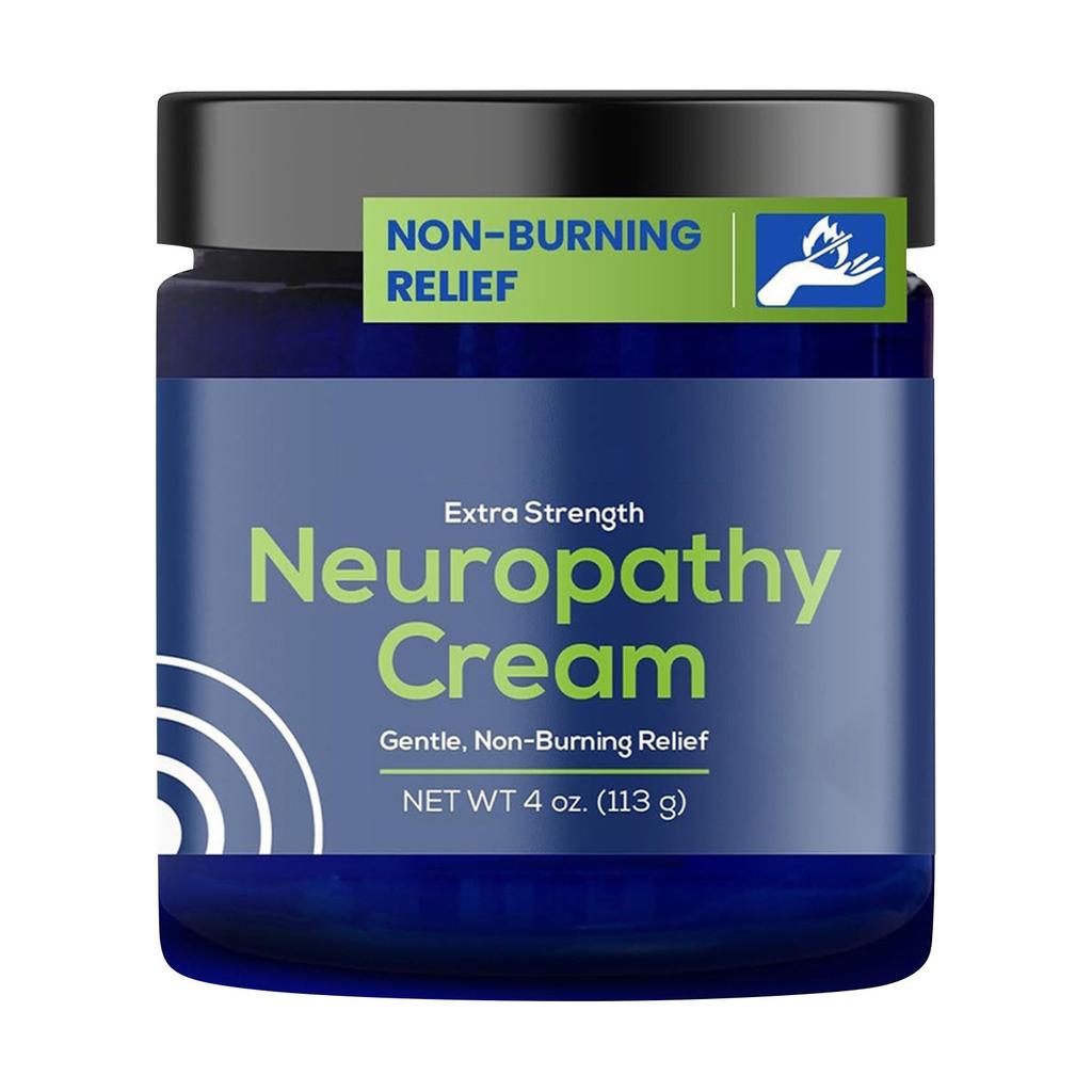 Neuropathie-Linderungssalbe Extra Stark Für Füße, Beine Und Hände. Vegan und tierversuchsfrei, nicht fettend, sanft, nicht brennend mit Effekt