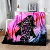 Nezuko Kamado's Journey Blankets Are Suitable for Living Rooms,making Them an Ideal Choice for Outdoor Travel and Gifts.