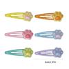 1pc/6PCS New Year Cat Paw Hair Clip for Girls Cute Cat Paw Shape Hair Barrettes Ponytail Bangs Hair Clip for Teens Girls