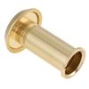 Solid Brass 2pcs 16mm Door Peephole 200 Degree HD Optical Glass Lens Includes Tungsten Steel Drill Bit Heavy Duty Universal for 40-60mm Thickness