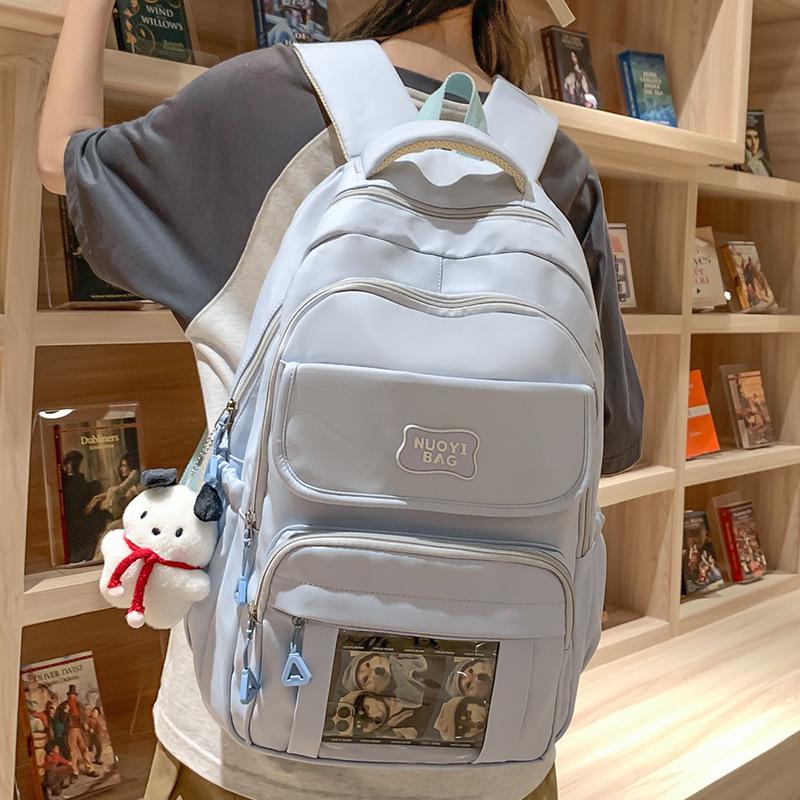 Schoolbags for Children and Elementary School Students  Junior High School Girls  Multi Layer Large Capacity Backpacks