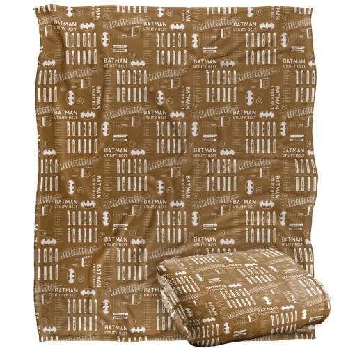 Batman Utility Belt Schematic Blanket