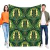 Frog Pattern Cozy Blanket Soft and Warm Bed Sofa Throw Lightweight for Home Decor Perfect Gift for Nature Lovers and Kids Ideal