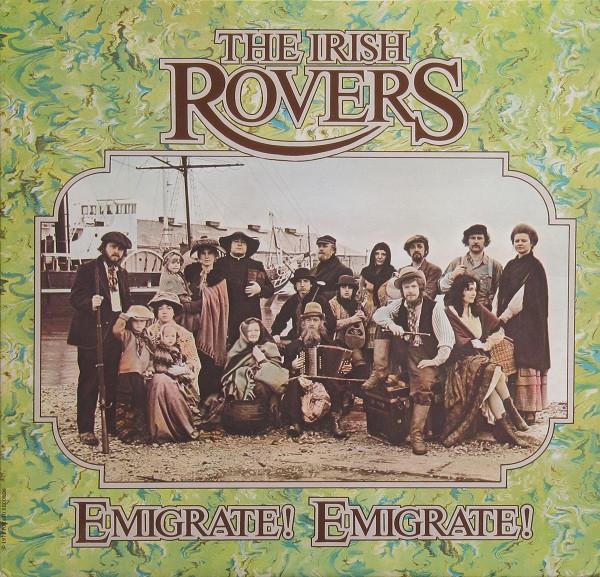 Виниловая пластинка IRISH ROVERS Emigrate Emigrate POT3203 Potato 1973 Канада Мировая музыка Б/у