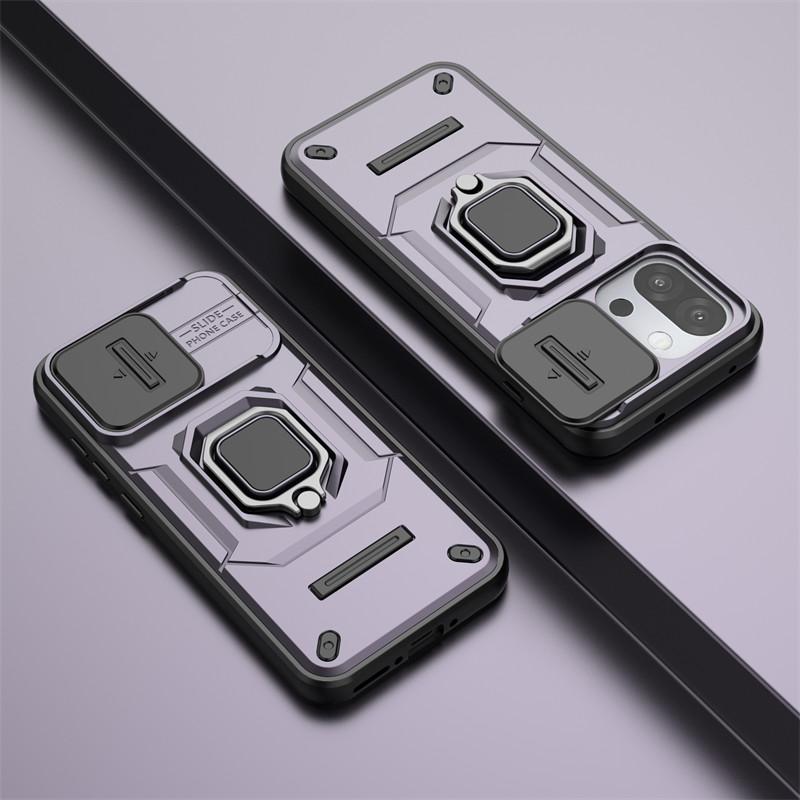 For OnePlus 13T Case Slide Camera Len Cases OnePlus 13T 13s Cover Funda Shockproof Armor PC Stand Phone Cover For OnePlus 13T