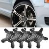 For Audi B7 4pcs Five Claws Car Wheel Center Hub Cap Tire Rim Badge Cover For Audi QUATTRO Sline A3 A4 B8 B7 8P A5 A7 A8 Q3 Q5 Q7 Accessorie