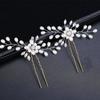 Elegant Bridal Handmade Pearl Flower  Hairpin Pin Clevis Beautiful  Hair Accessories Wedding Hair Pins Bridesmaid Bridal Decor