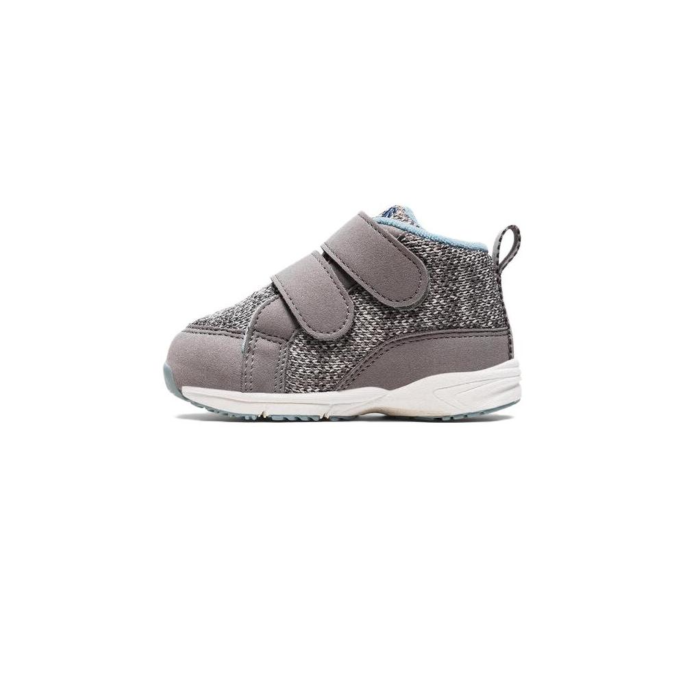 Asics Amure First Durable Warm Mid-Top Walking Shoes Baby Shoes Gray 1144A190-022