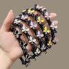 Süße Haarbänder mit Clips Elegantes Haarband Funkelnd Damen Schmetterling Haarreifen Ball