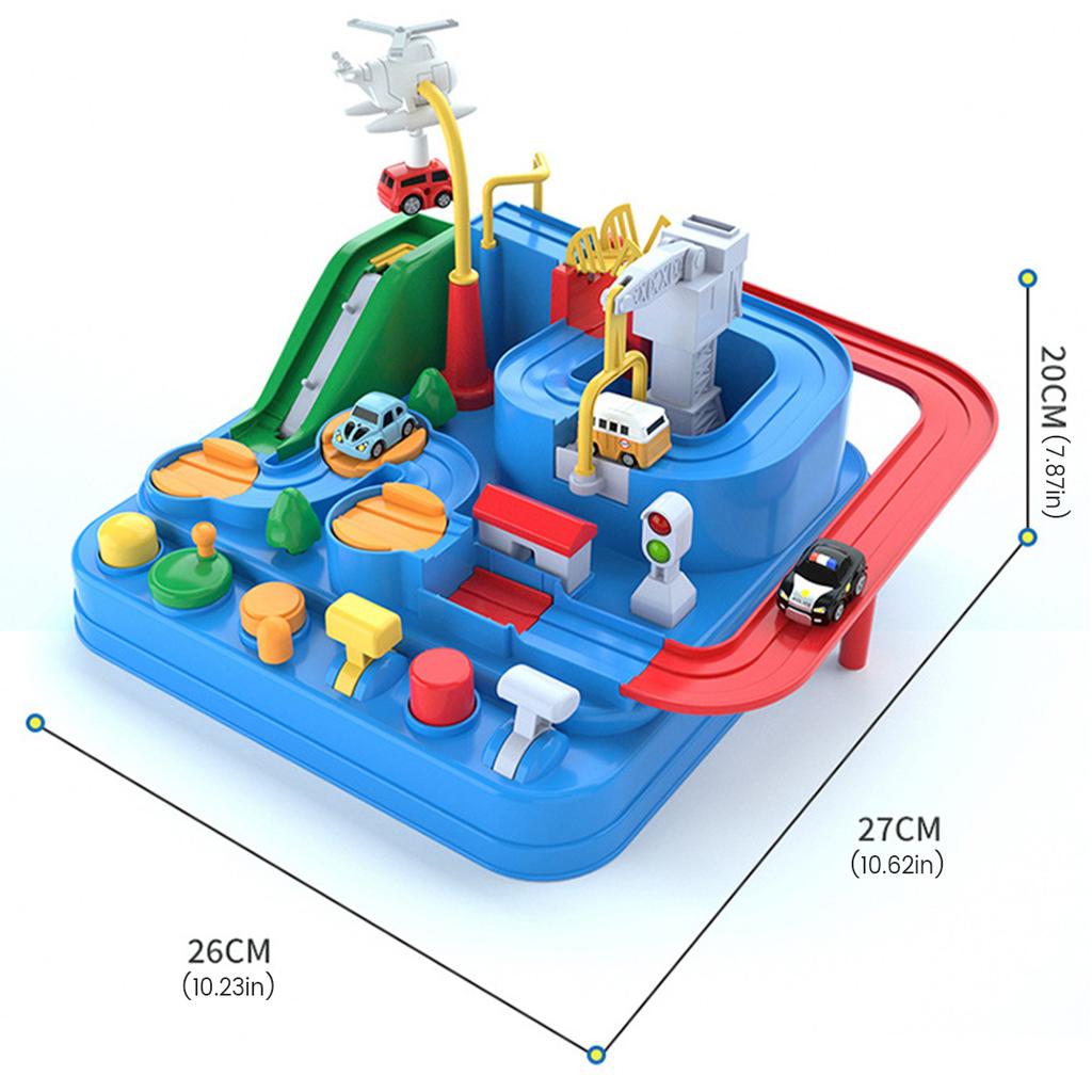 Car Adventure Puzzle Rail Car Toys Fun Early Educational Racing Tracks Toy Parent-Child Interactive Playsets Kids Xmas Gifts