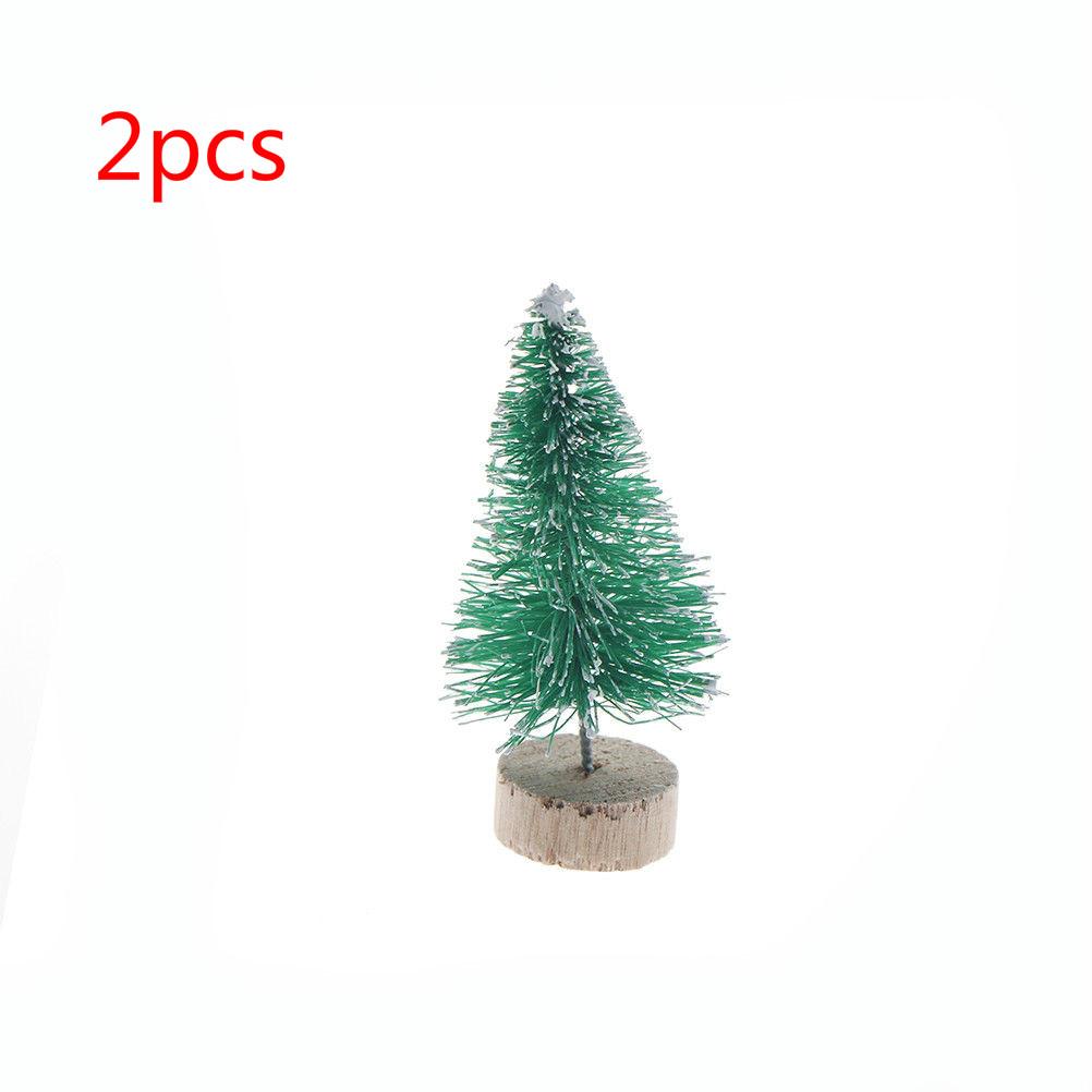 Hot DIY Mini Christmas Tree Small Pine Tree Placed In The Desktop Home Decor Christmas Party Decoration Kids Gifts For Home Xmas