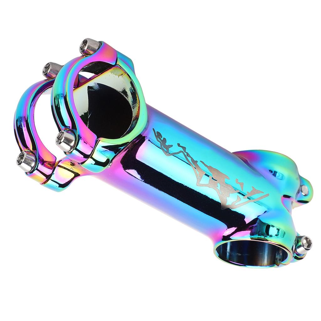 6 degrees  Bicycle Handlebar Stem Corrosion Resistance Mountain Bike Aluminum Alloy Stem Accessory90mm
