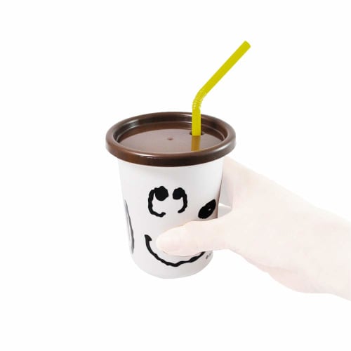 Skater 3 Tumblers with Straws 320ml Snoopy Face Peanuts Made In Japan SIH3ST