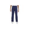 Nike Sportswear Club Fleece Logo Embroidered Straight Leg Knit Sweatpants Kids Bottoms Navy-Blue FD3010-410