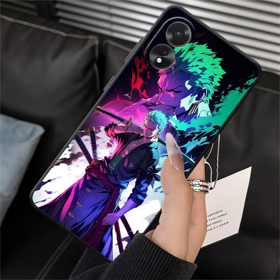 Ones Pieces Luffy Case for Oppo A53 A18 A31 A72 A11 A37 A9 A38 A12 A36 A52 A15 A32 A17 A32 A73 A16 A33 A71 A54 Phone Cover