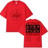 Ateez 2026 World Tour in Your Fantasy T-shirt Unisex Abbigliamento Donna Casual Cotone Oversize Estiva Manica Corta Top Streetwear