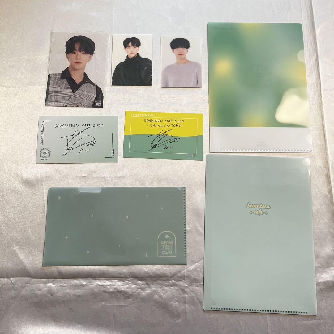 

[USED] SEVENTEEN Seventeen Star Seventeen Cafe Goods Trading Cards