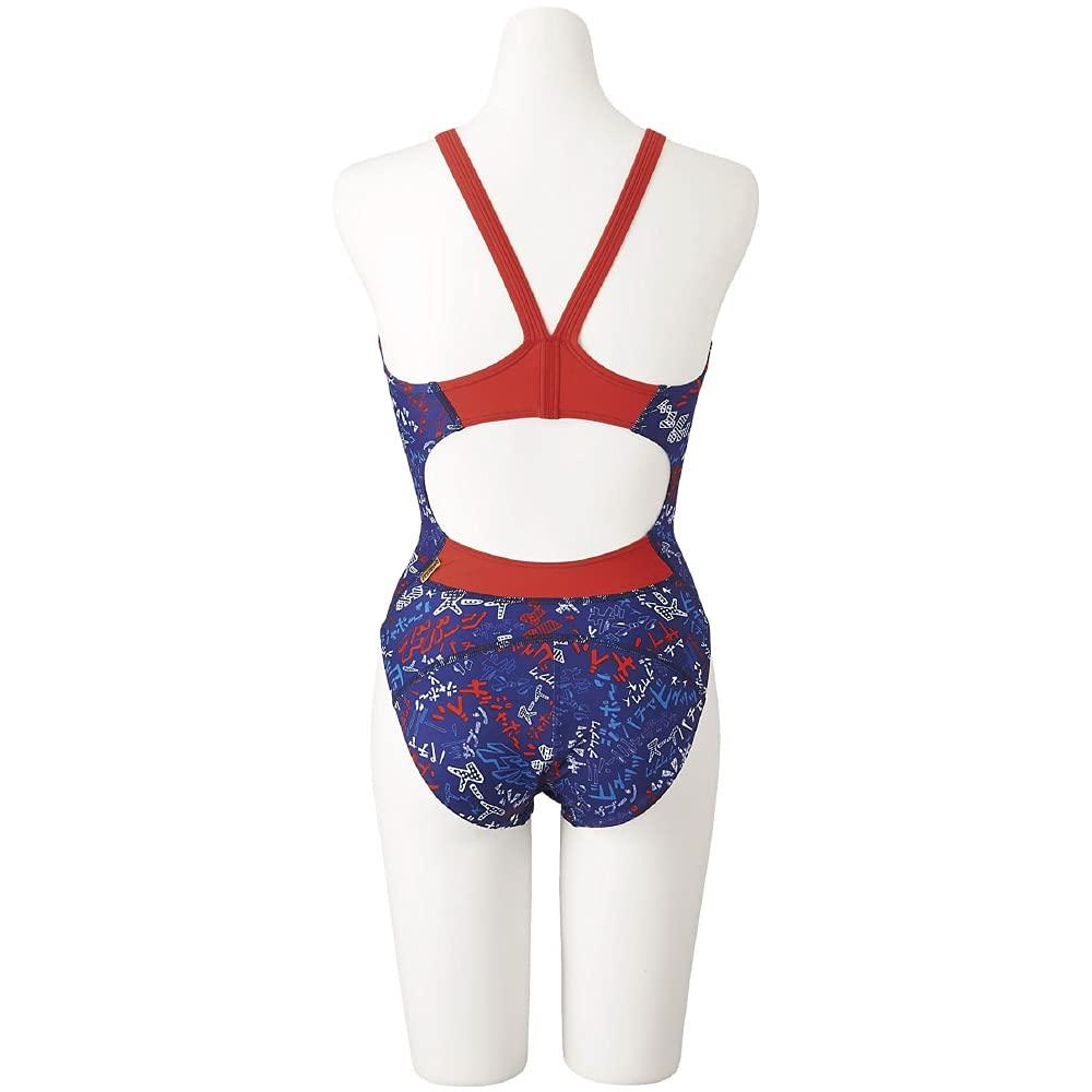 MIZUNO Medium Size Navy for Fitness and Gym Use Women's Exersuit, Cut, S, (N2MA1783),