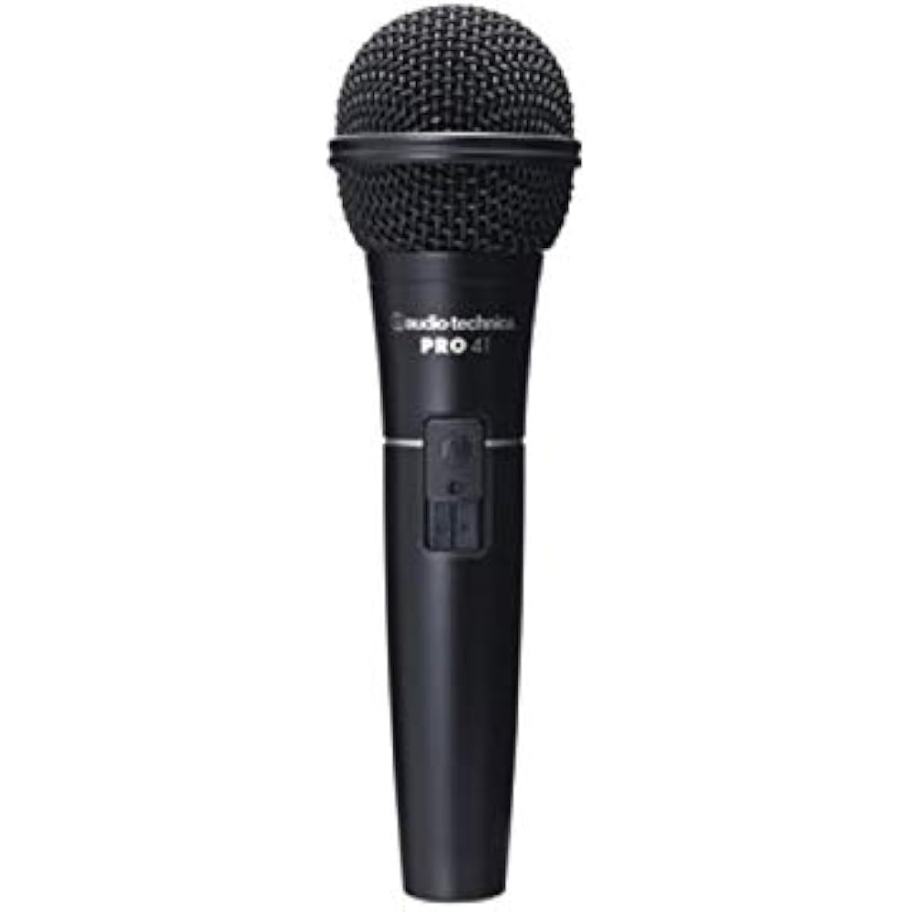 Audio-Technica PRO41 Dynamic Microphone XLR/Unidirectional Microphone/ON/OFF Switch/Vocal/Speech/...