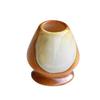 Japanese Style Coarse Pottery Chasen Holder Creative Hyakumangoku Matcha Brush Stand Tea Ceremony Accessory Soda Glazed