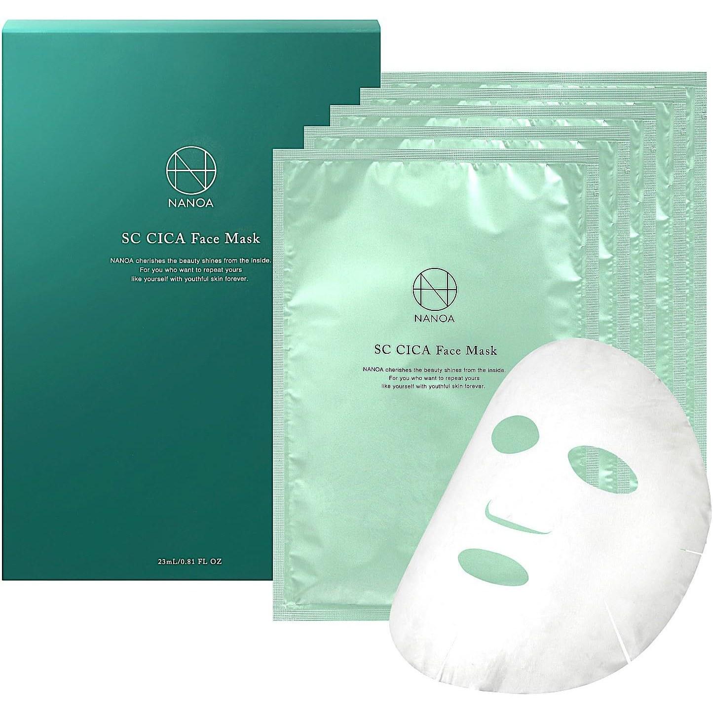 

NANOA CICA Face Pack Doctors Attention on Human Stem Cells Mask Sheet EGF Moisturizing 5 Sheets