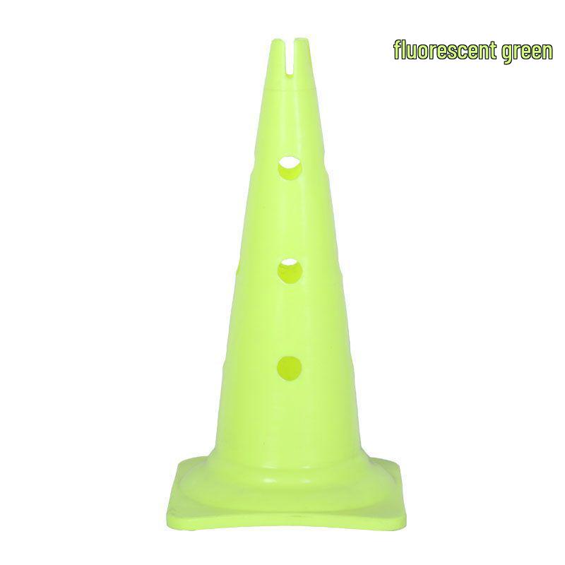 Football Agility Cone with Speaker: Logo Bucket Obstacle Marker for Training and Drills