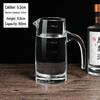 LISM 150ml Glas Baijiu Spender mit Griff & Skala, 5er-Pack