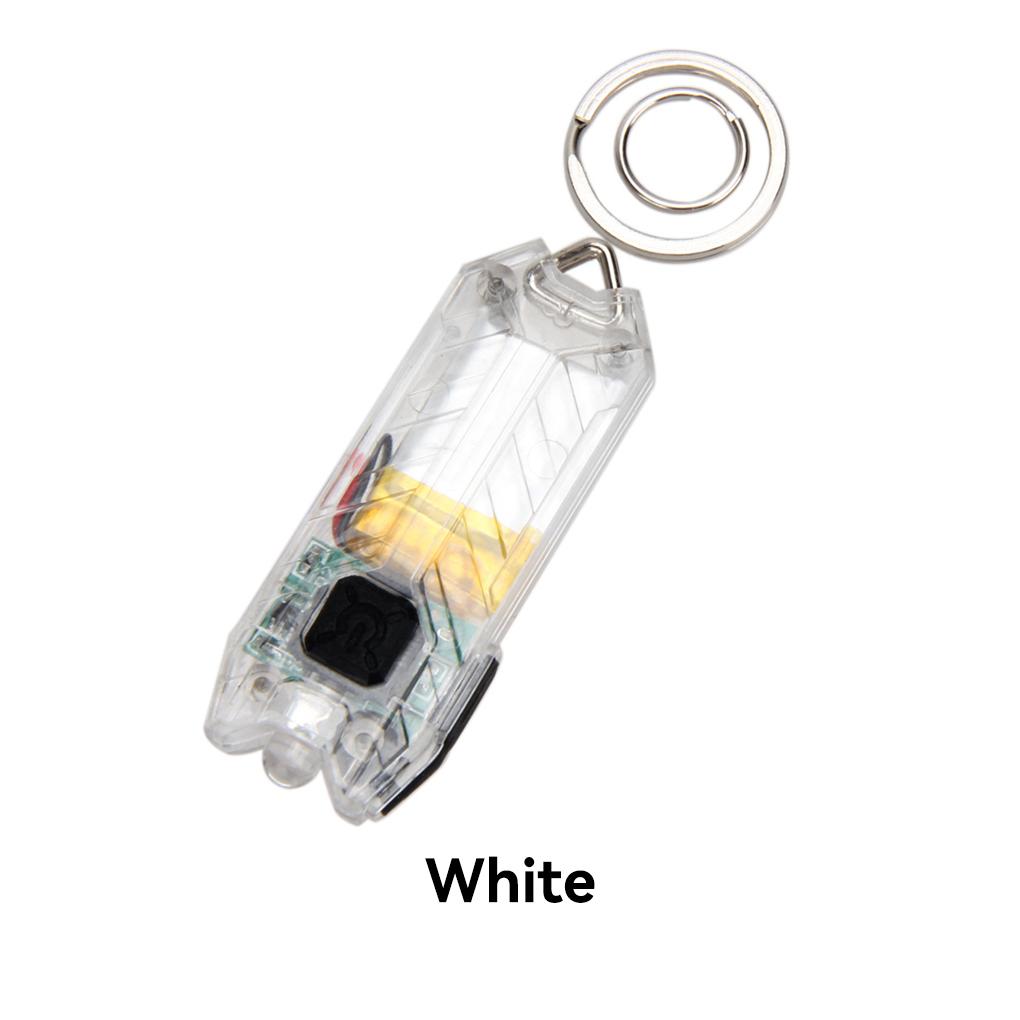 Keychain Torch 45LM Portable Convenient LED Mini Flashlight Super Bright Small Lights Camping Night Reading Cycling Walking